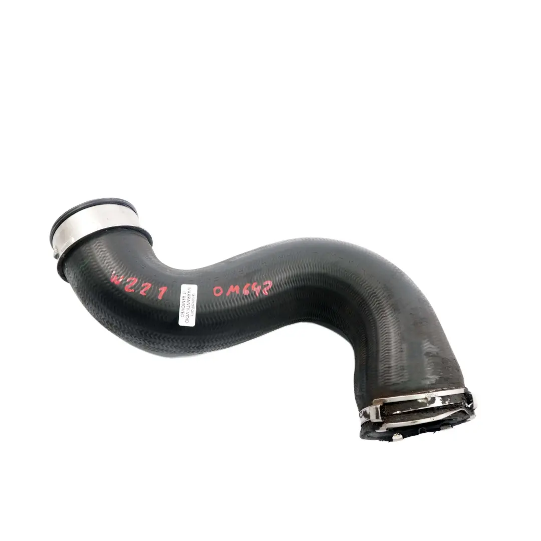 Intake Hose OM642 W212 Intercooler Charge Pipe to Mercedes W221 Air with Part number A2215281482 Mercedes W221 Air Intake Hose OM642 W212 Intercooler Charge Pipe - SKU A2215281482 - Part number A2215281482