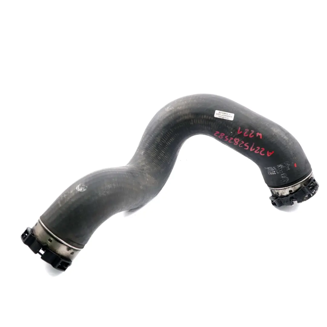 Mercedes W221 Tubo admisión aire OM642 W212 Tubo carga intercooler - SKU A2215282582 - Número de pieza A2215282582