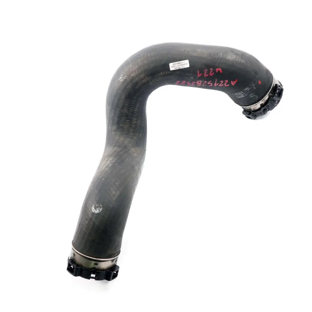 Mercedes W221 Tubo admisión aire OM642 W212 Tubo carga intercooler - SKU A2215282582 - Número de pieza A2215282582