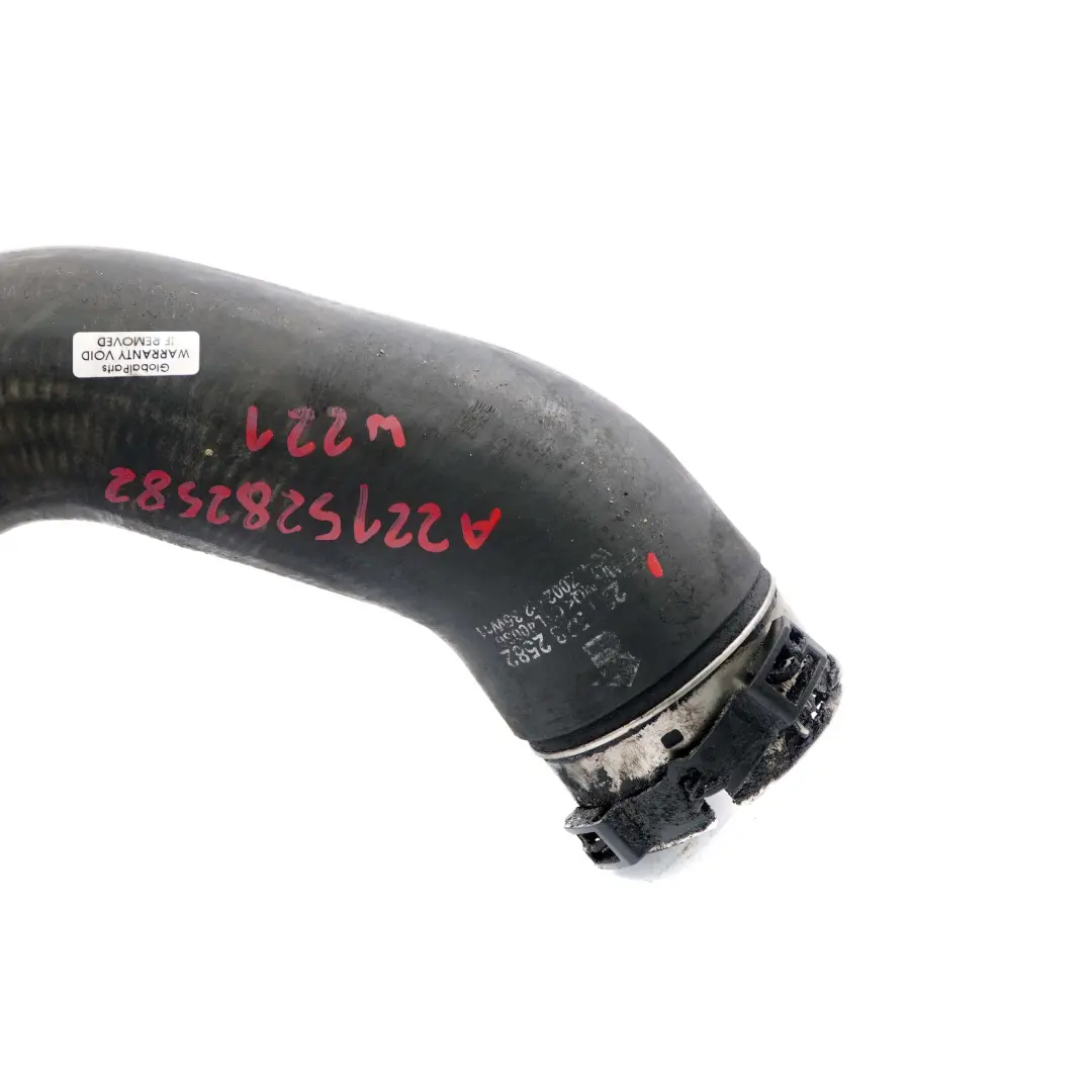 Mercedes W221 OM642 Ladeluft Kühler Intercooler Rohr Schlauch - SKU A2215282582 - Teilenummer A2215282582