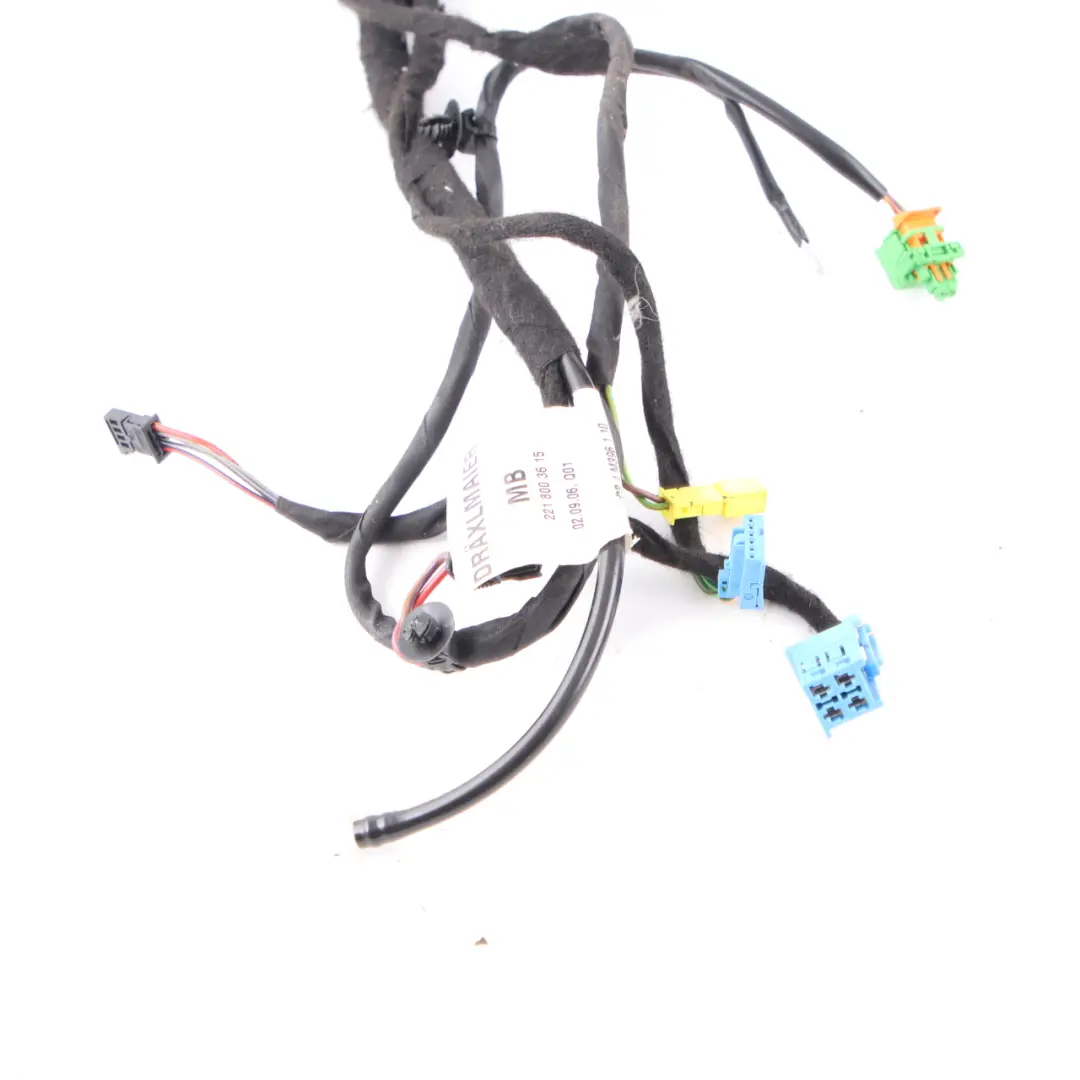 Wiring Front Loom Harness Cable to Mercedes W221 Seat with Part number A2215400434 Mercedes W221 Seat Wiring Front Loom Harness Cable - SKU A2215400434 - Part number A2215400434
