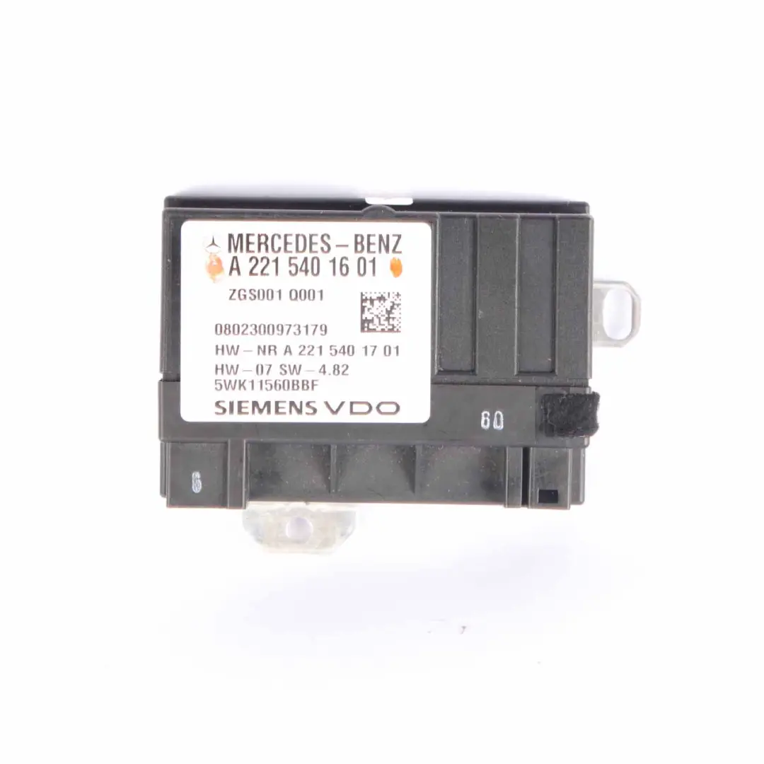 Módulo Bomba Combustible de Control ECU Gasolina para Mercedes W164 W204 con número de pieza A2215401601 Mercedes W164 W204 Módulo Bomba Combustible de Control ECU Gasolina - SKU A2215401601 - Número de pieza A2215401601