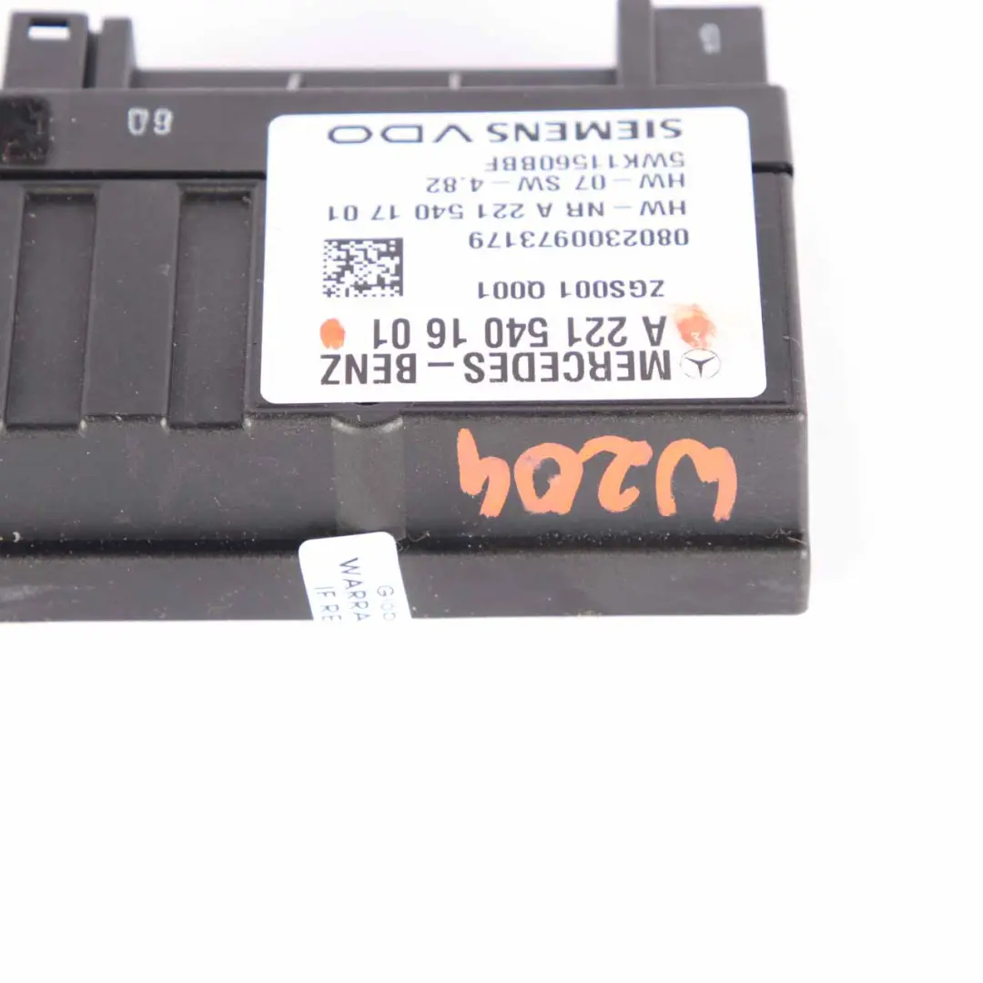 Mercedes W164 W204 Kraftstoff Pumpe Modul Steuergerät ECU Benzin - SKU A2215401601 - Teilenummer A2215401601