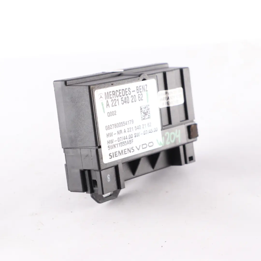 Mercedes W164 W204 Modulo Pompa Carburante Benzina Unità Controllo - SKU A2215402062 - Numero di parte A2215402062