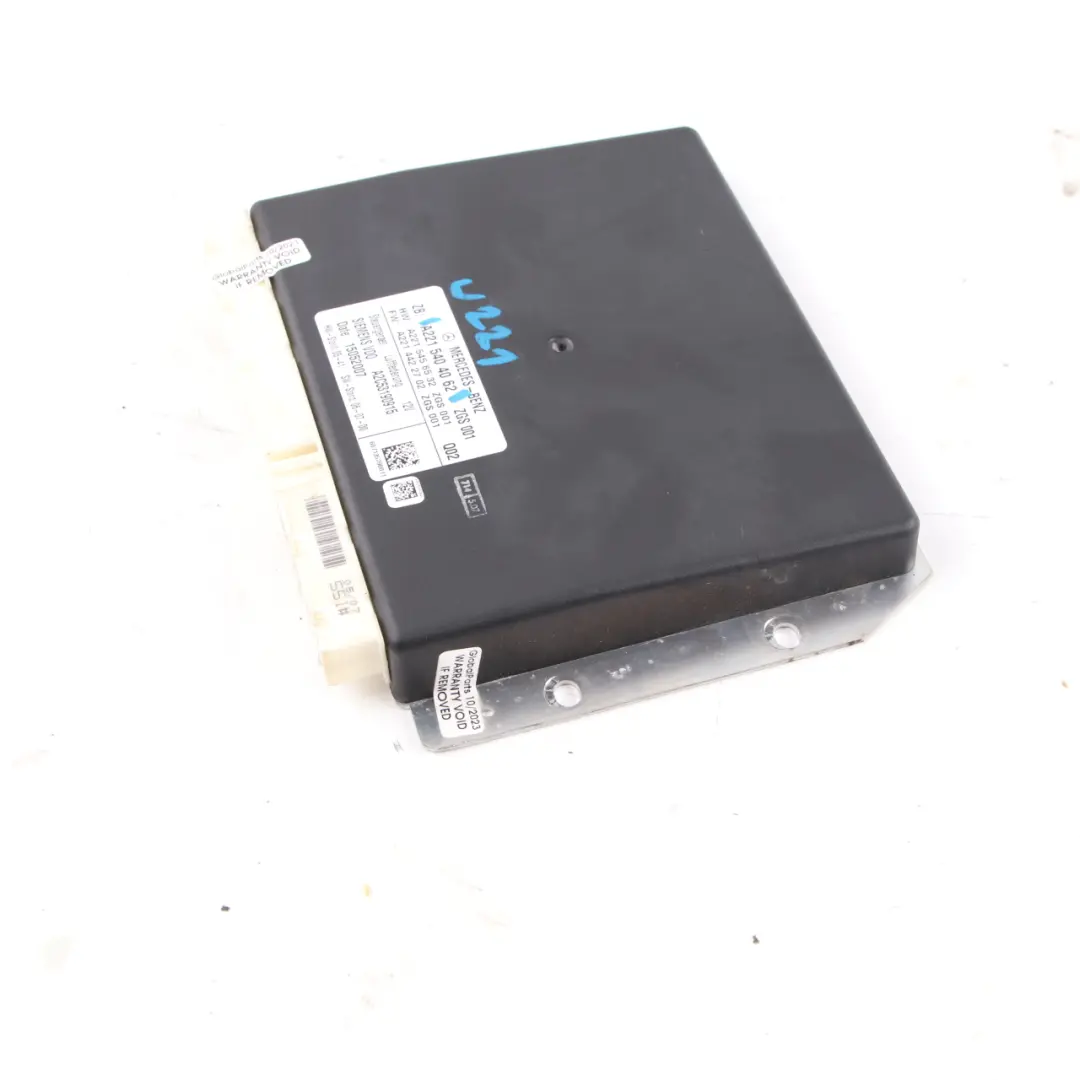 Suspension Control Unit Module Airmatic Mercedes W221 Air - SKU A2215404062 - Part number A2215404062