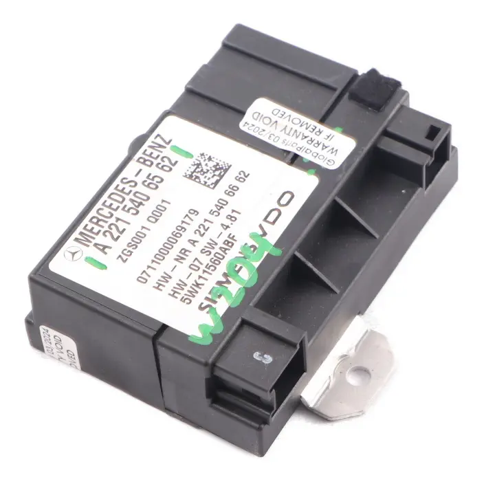 Mercedes W204 Module De Commande De Pompe À Essence - SKU A2215406562 - Numéro de pièce A2215406562