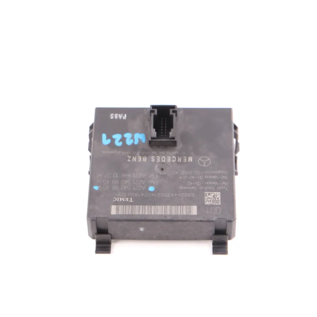 Mercedes W221 Gateway Control Unit Module ECU - SKU A2215408845 - Part number A2215408845