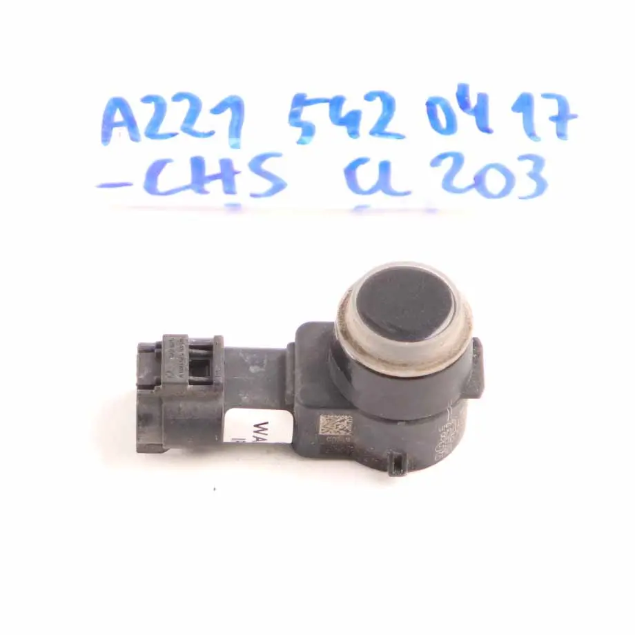 Capteur PDC Mercedes W169 W204 W212 Distance stationnement avant chromé - 112 pour à propos du numéro de pièce A2215420417 Capteur PDC Mercedes W169 W204 W212 Distance stationnement avant chromé - 112 - SKU A2215420417-CHS - Numéro de pièce A2215420417