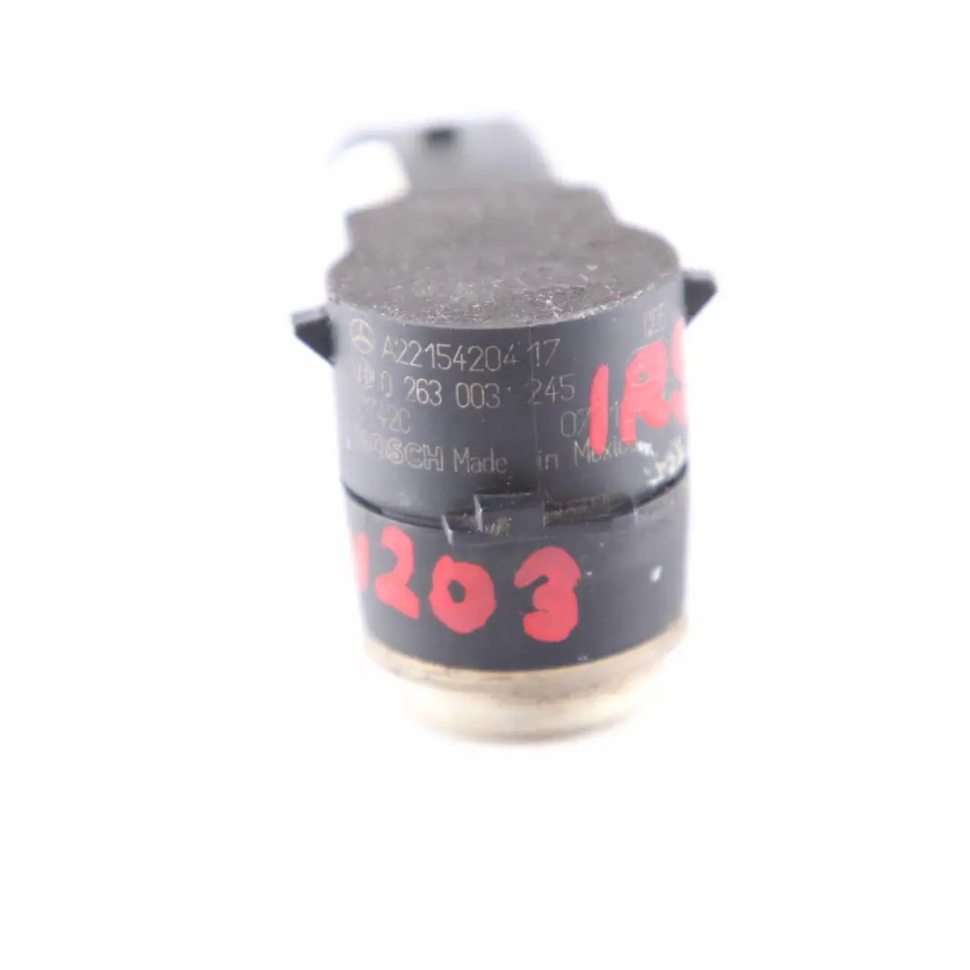 Capteur PDC Distance stationnement avant pour Mercedes W169 W204 W212 à propos du numéro de pièce A2215420417 Mercedes W169 W204 W212 Capteur PDC Distance stationnement avant - SKU A2215420417-IRS - Numéro de pièce A2215420417