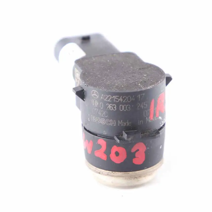 Sensor PDC Distancia Aparcamiento Delantero para Mercedes W169 W204 W212 con número de pieza A2215420417 Mercedes W169 W204 W212 Sensor PDC Distancia Aparcamiento Delantero - SKU A2215420417-IRS - Número de pieza A2215420417