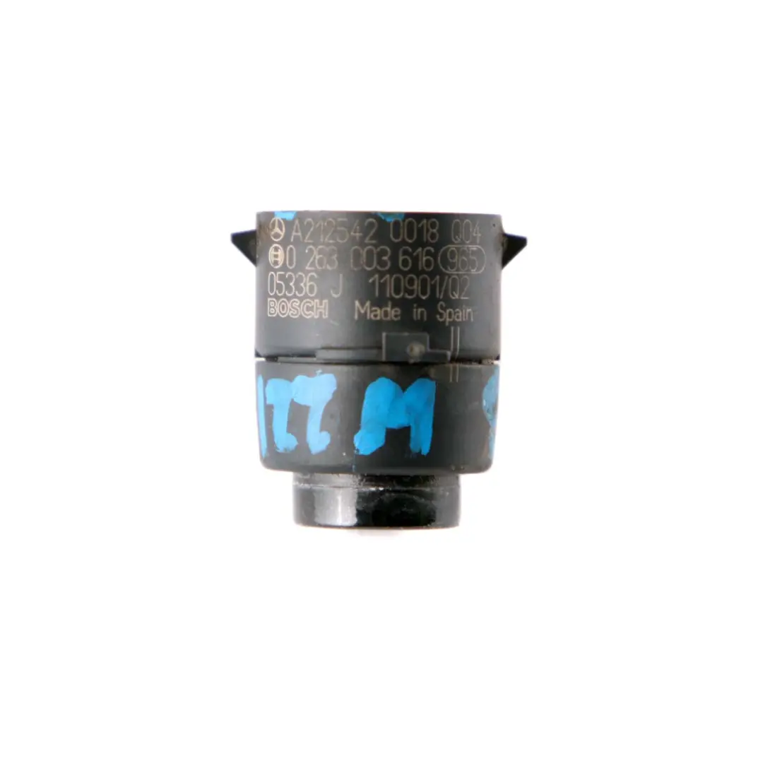 Mercedes W169 W204 W212 Sensor Distancia Aparcamiento Delantero Negro Obsidiana - SKU A2215420418-OB - Número de pieza A2125420018