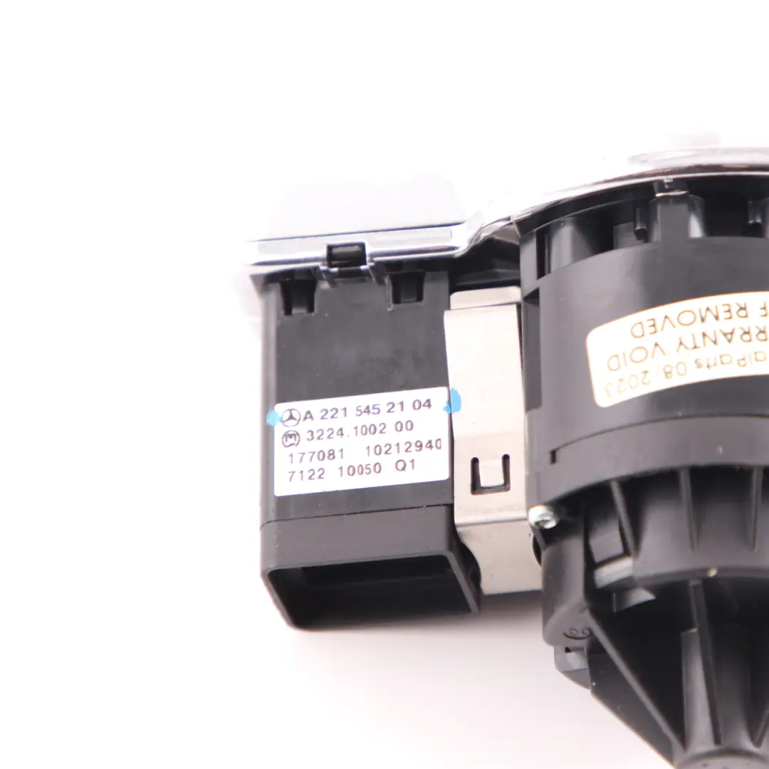 Headlight Dashboard Control Switch Light Button Panel to Mercedes W221 with Part number A2215452104 Mercedes W221 Headlight Dashboard Control Switch Light Button Panel - SKU A2215452104 - Part number A2215452104