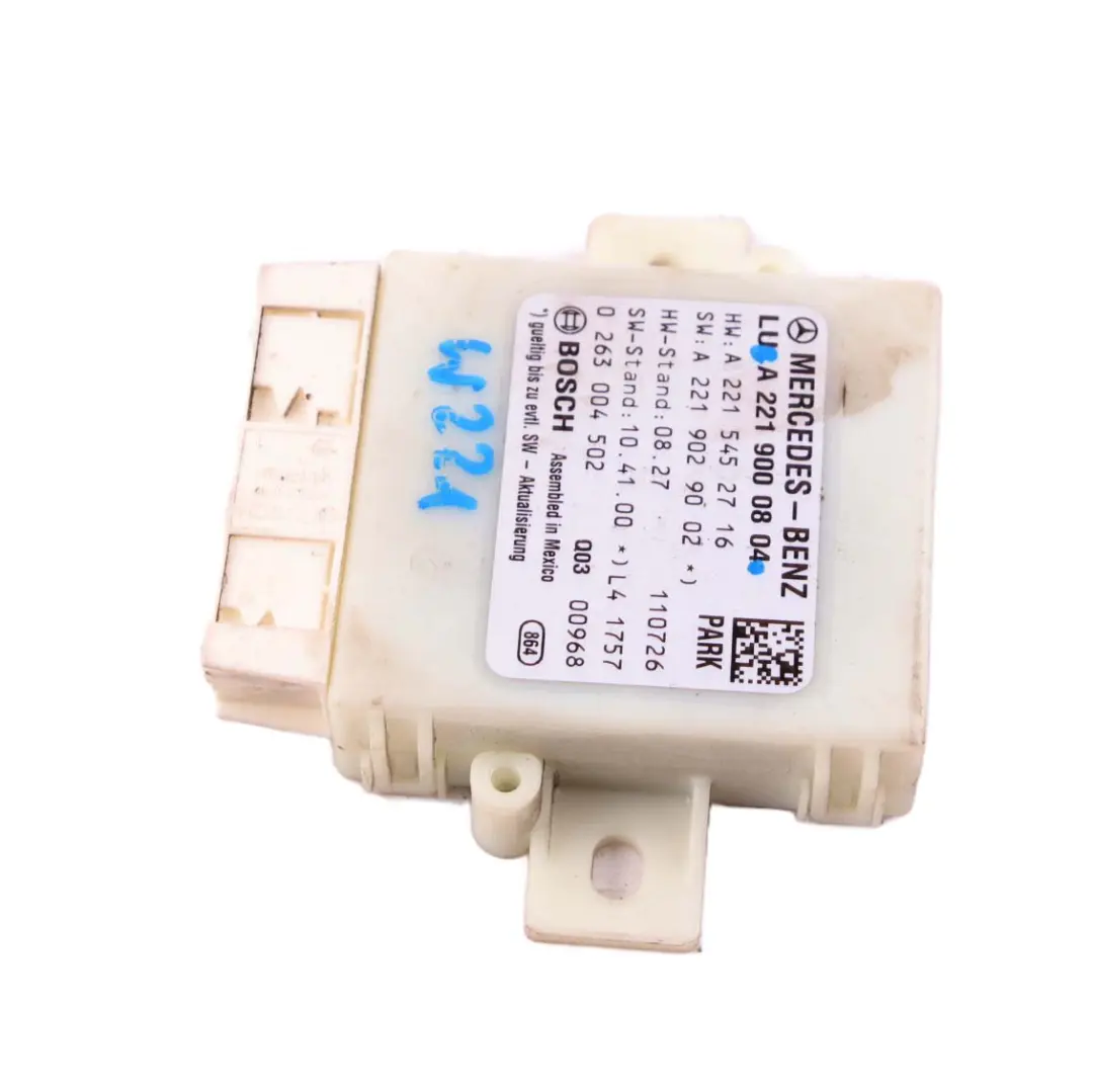 Mercedes-Benz S-Class W221 PDC Parking Sensor Control Unit Module to with Part number A2215452716 Mercedes-Benz S-Class W221 PDC Parking Sensor Control Unit Module - SKU A2215452716 - Part number A2215452716