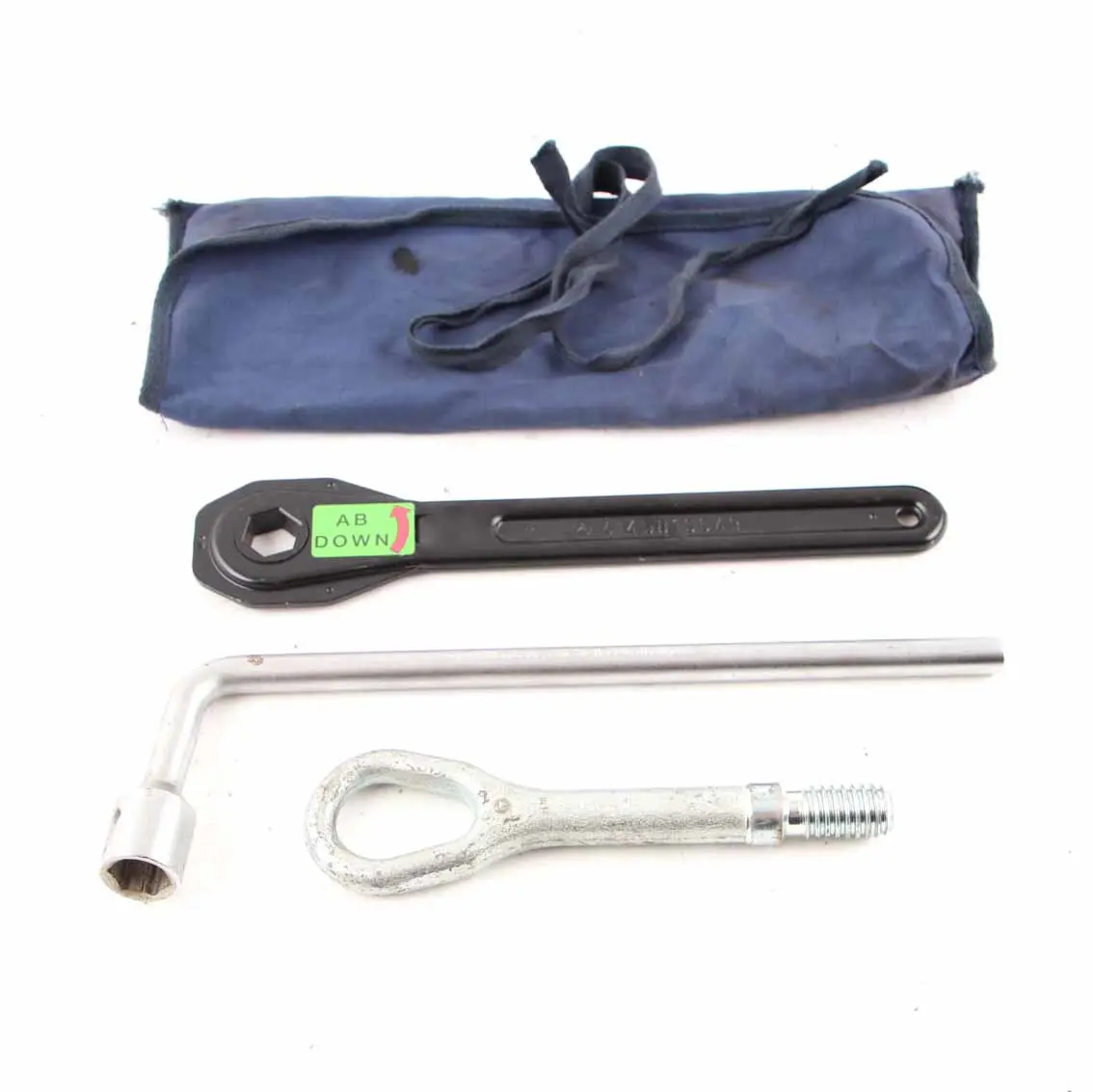 Kit Attrezzi Mercedes W204 W246 W245 W176 W212 Chiave Ruote Gancio Valigetta