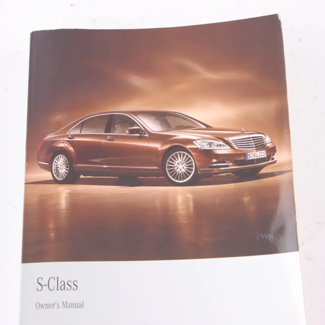 Owner's Handbook Booklet Manual Book S-Class to Mercedes W221 with Part number A2215842483 Mercedes W221 Owner's Handbook Booklet Manual Book S-Class - SKU A2215842483 - Part number A2215842483