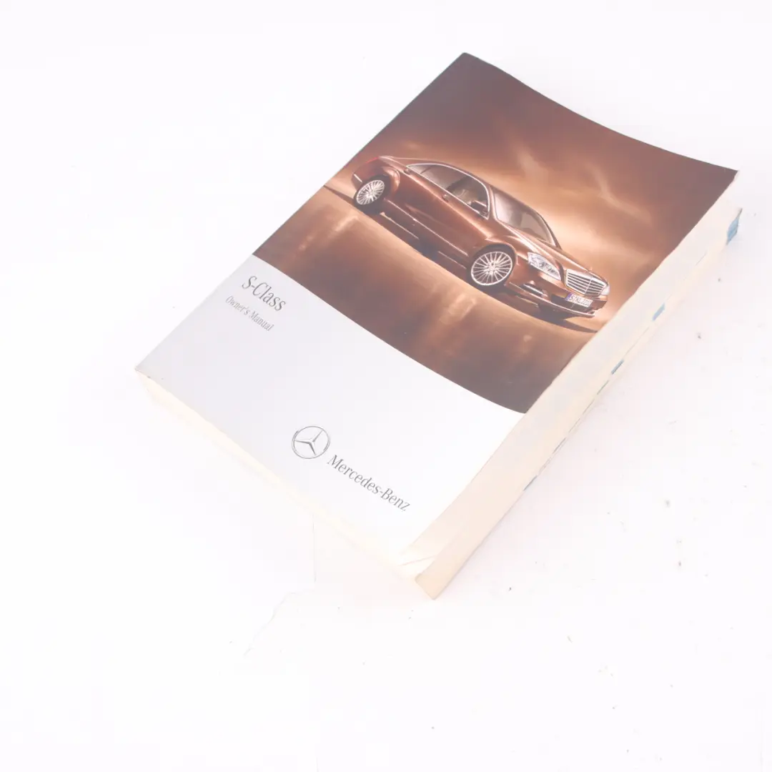 Owner's Handbook Booklet Manual Book S-Class to Mercedes W221 with Part number A2215842483 Mercedes W221 Owner's Handbook Booklet Manual Book S-Class - SKU A2215842483 - Part number A2215842483