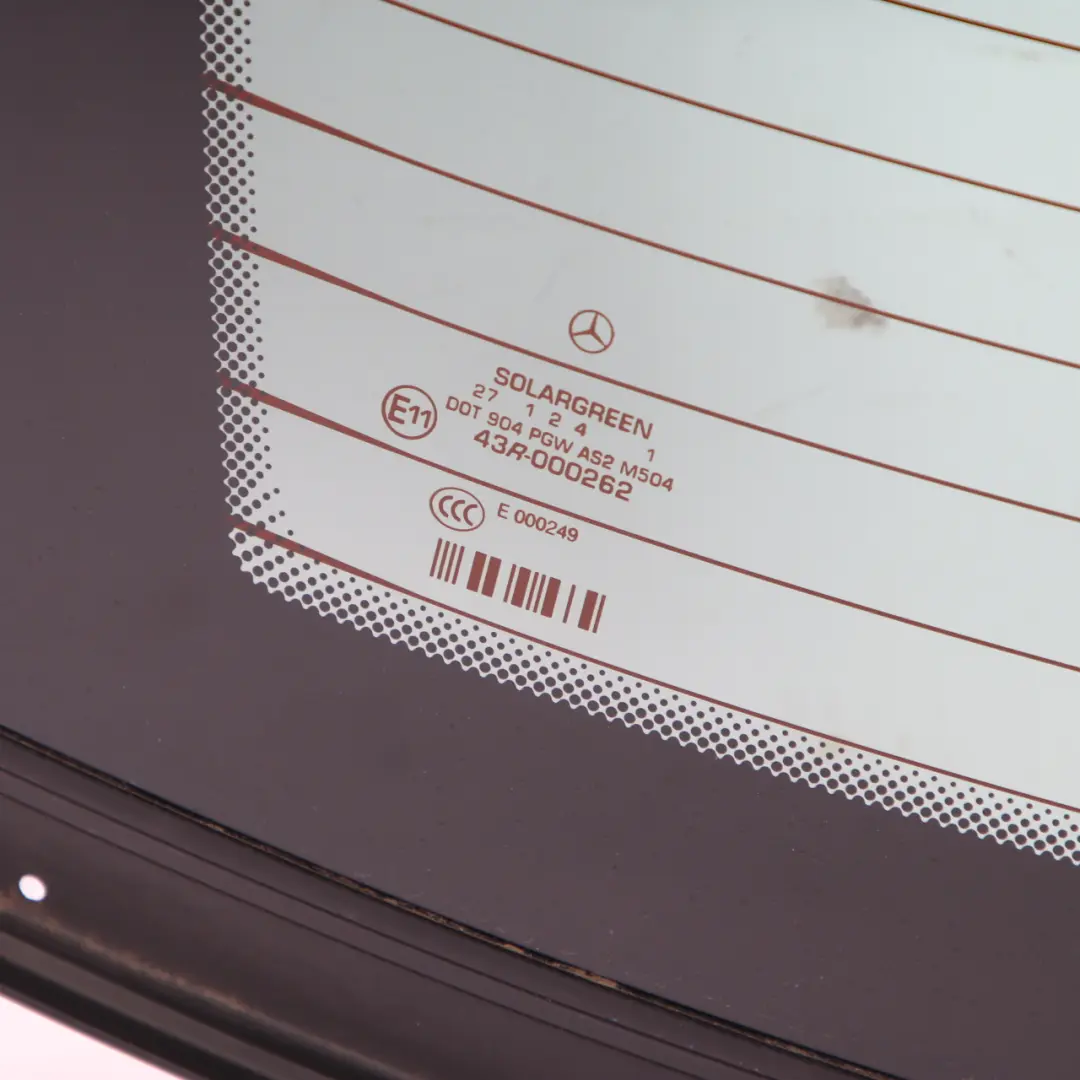 Mercedes-Benz S-Class W221 Rear Window Windshield Glass Glazing AS2 Green to with Part number A2216700980 Mercedes-Benz S-Class W221 Rear Window Windshield Glass Glazing AS2 Green - SKU A2216700980 - Part number A2216700980