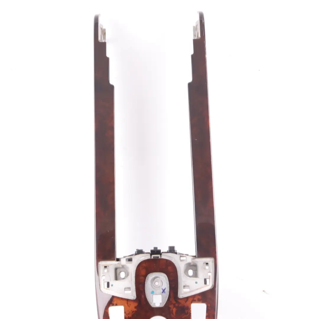 Mercedes W221 Console Centrale Coperchio Anteriore Decoro Noce Burr - SKU A2216800234 - Numero di parte A2216800234