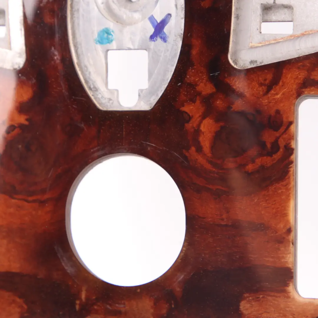 Mercedes W221 Consola Central Frente Cubierta Decoración Burr Walnut - SKU A2216800234 - Número de pieza A2216800234