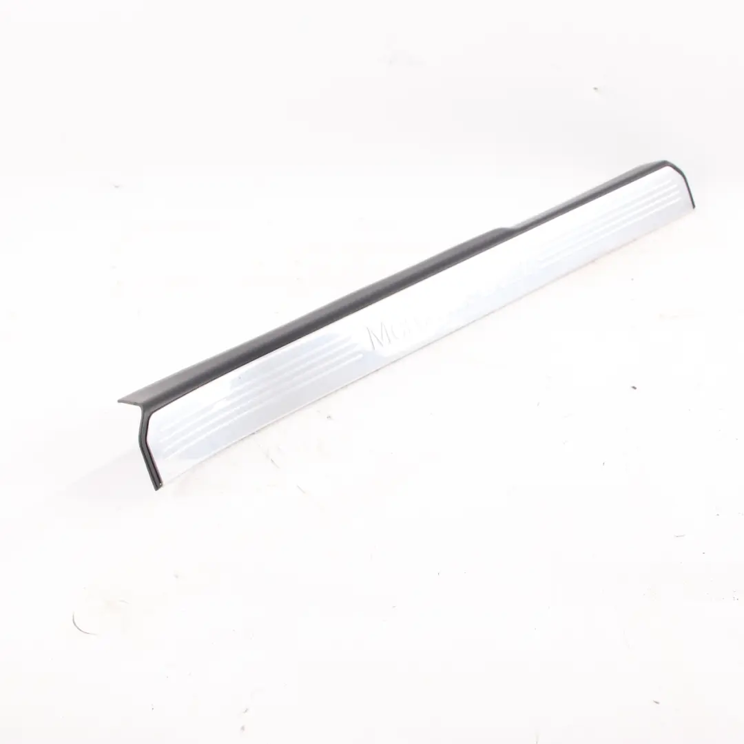 Entrance Covering Strip Front Right O/S Trim Silver to Mercedes W221 with Part number A2216800235 Mercedes W221 Entrance Covering Strip Front Right O/S Trim Silver - SKU A2216800235-1 - Part number A2216800235
