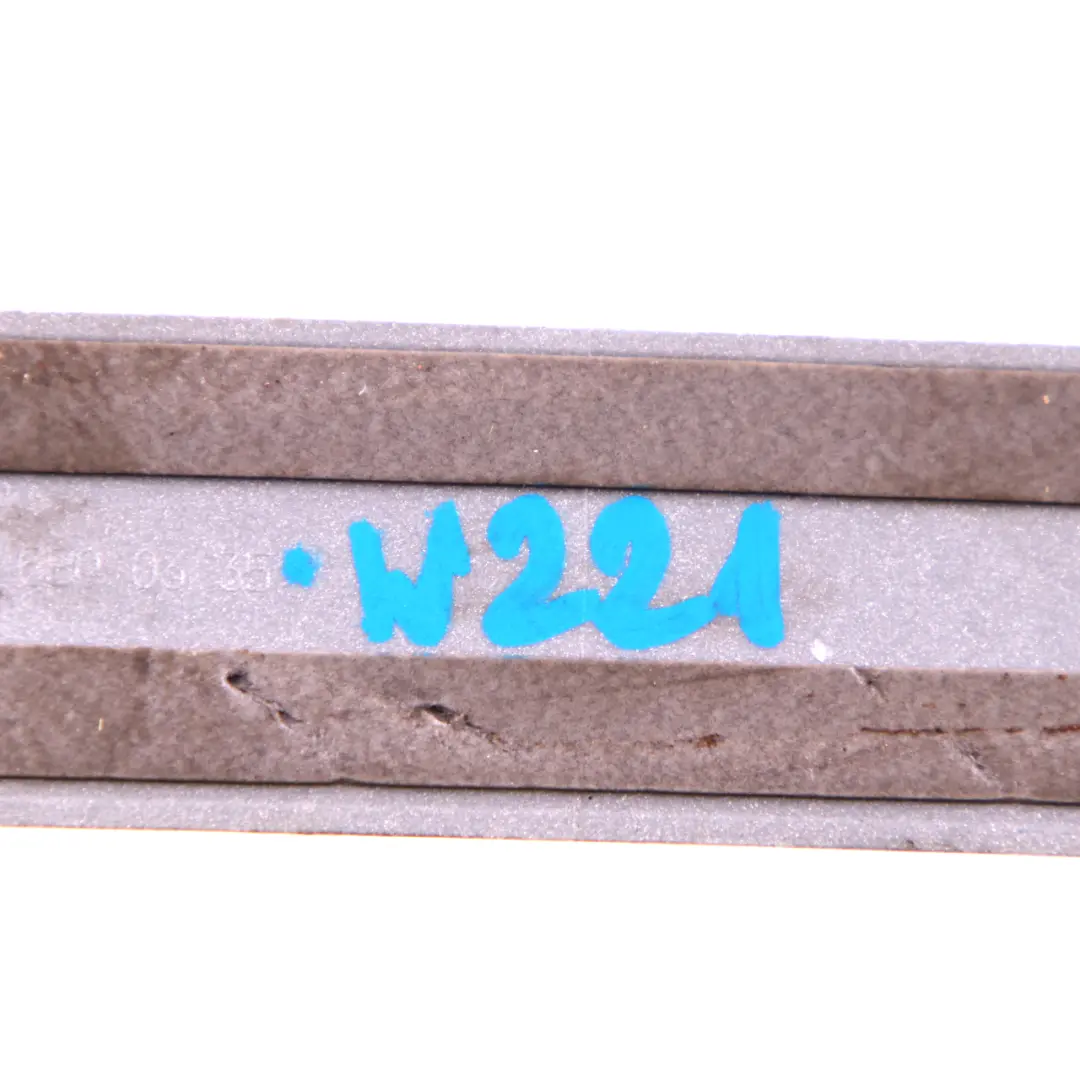 Mercedes-Benz S W221 Front Left Door Step Sill Cover Panel Trim N/S to with Part number A2216800335 Mercedes-Benz S W221 Front Left Door Step Sill Cover Panel Trim N/S - SKU A2216800335 - Part number A2216800335