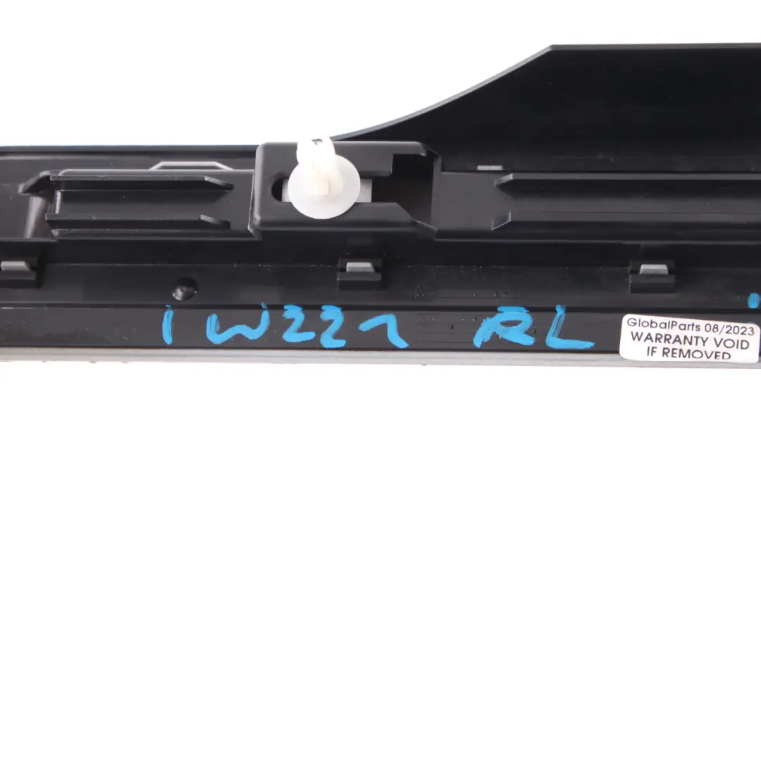 Mercedes W221 Seuil De Porte Arrière Gauche Garniture Cache Marche - SKU A2216800535 - Numéro de pièce A2216800535