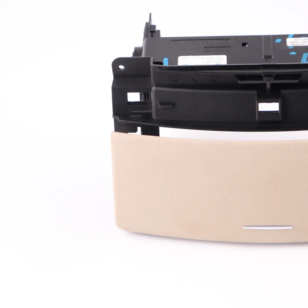Mercedes W221 Center Console Trim CD Player Cover Beige - SKU A2216800834-1 - Part number A2216800834
