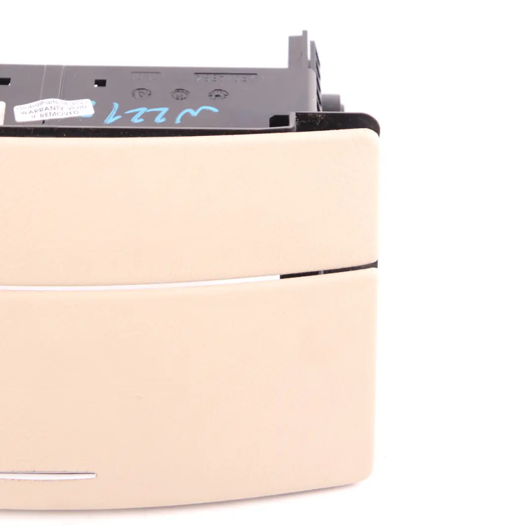 Center Console Trim CD Player Cover Beige to Mercedes W221 with Part number A2216800834 Mercedes W221 Center Console Trim CD Player Cover Beige - SKU A2216800834-2 - Part number A2216800834