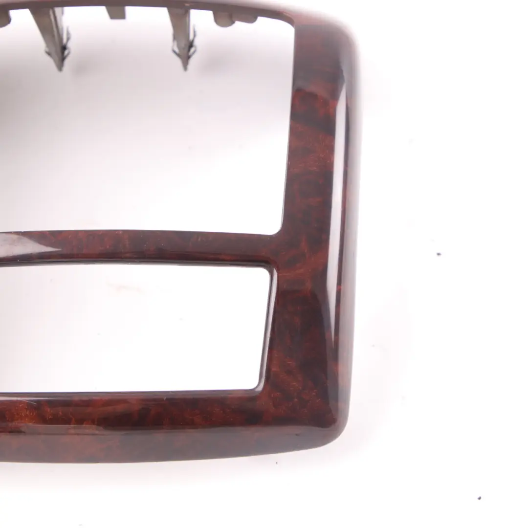 Centre Console Rear Air Vent Cover Trim Decor Wood to Mercedes W221 with Part number A2216801639 Mercedes W221 Centre Console Rear Air Vent Cover Trim Decor Wood - SKU A2216801639 - Part number A2216801639