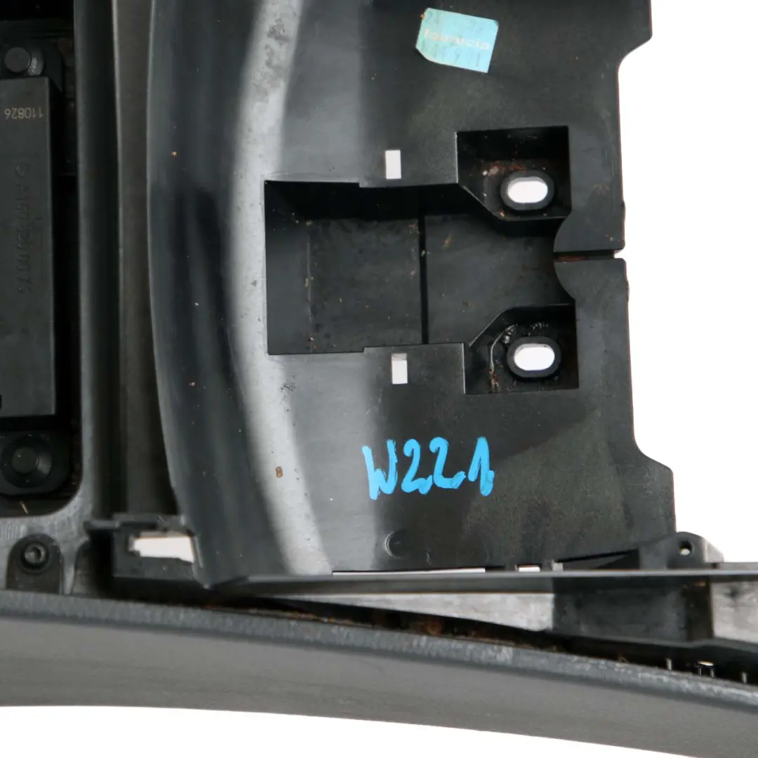  Mercedes-Benz S-Class W221 Rear Centre Console Trim Storage Black - SKU A2216804450 - Part number A2216804450