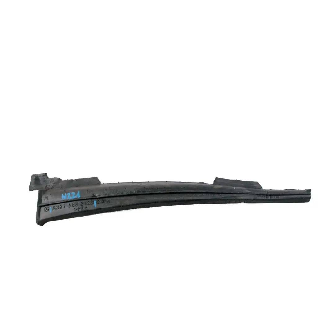  Mercedes-Benz W221 Right O/S B-Pillar Damping Trim Cover Insulation - SKU A2216822630 - Part number A2216822630