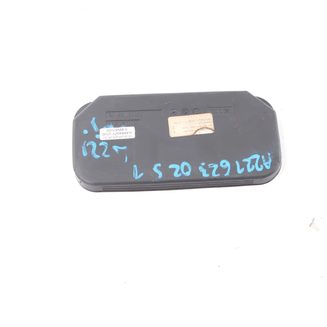 Mercedes W221 Centro Console Mat Cup Holder Tray Insert Cover Gomma - SKU A2216830251 - Numero di parte A2216830251
