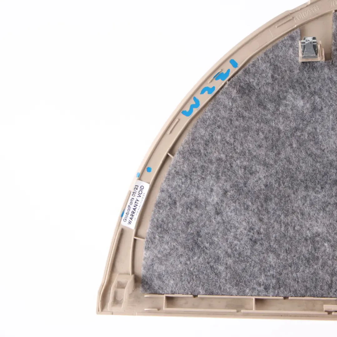 Mercedes W221 Dashboard Trim Panel Cover Left N/S Beige - SKU rhd-A2216890108-1 - Part number A2216890108
