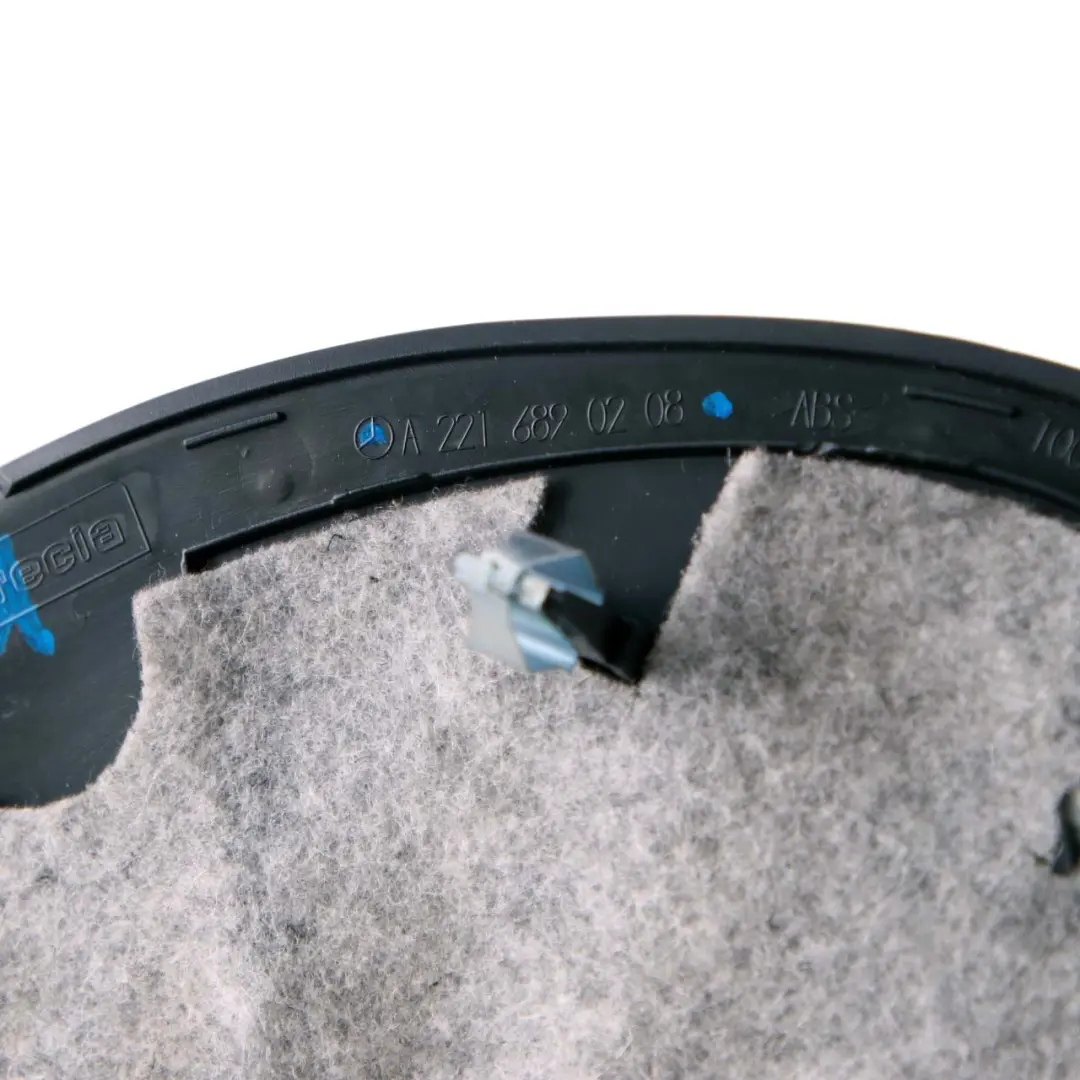 Dashboard Trim Panel Abdeckung Rechts Schwarz für Mercedes W221 mit Teilenummer A2216890208 Mercedes W221 Dashboard Trim Panel Abdeckung Rechts Schwarz - SKU A2216890208 - Teilenummer A2216890208