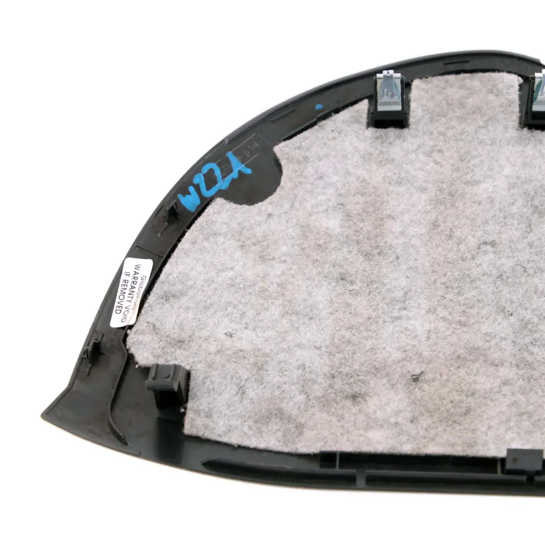 Mercedes W221 Panel de Salpicadero Cubierta Derecha Negro - SKU A2216890208 - Número de pieza A2216890208