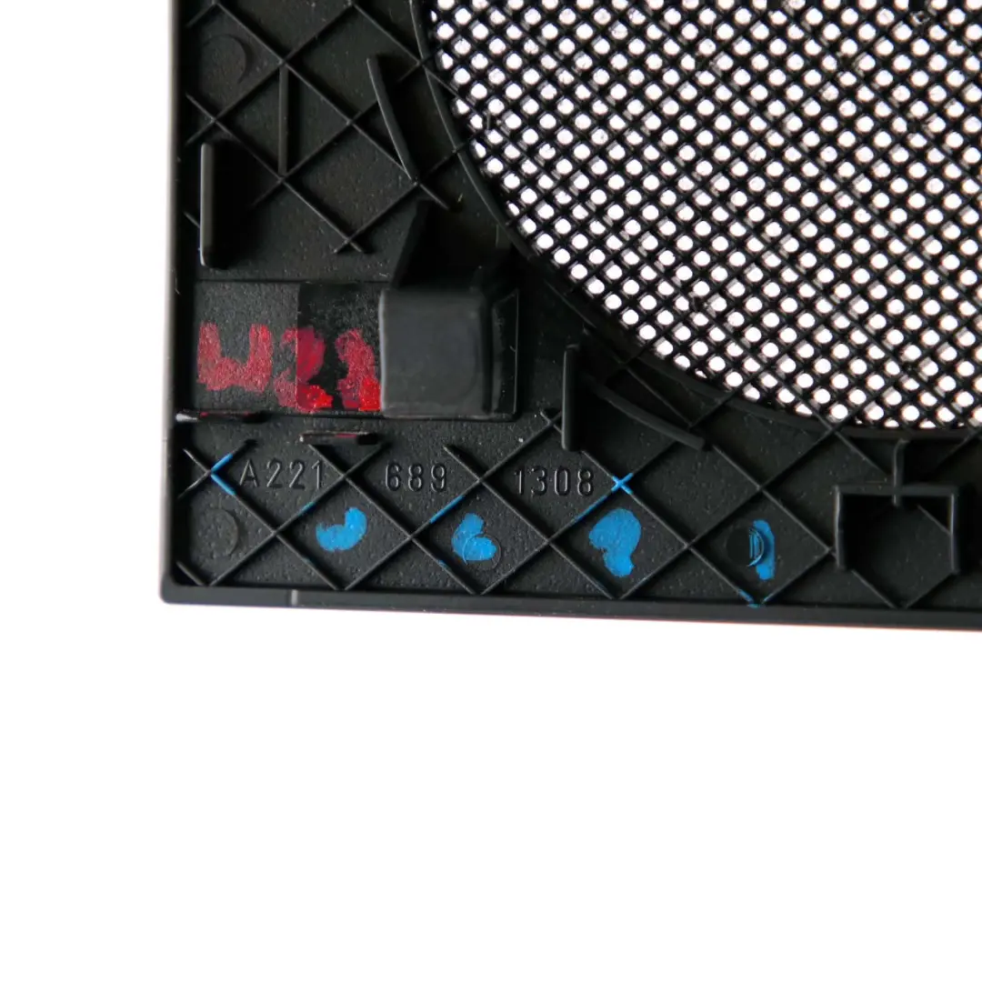 vorne Mitte Armaturenbrett Lautsprecher Abdeckung für Mercedes W221 mit Teilenummer A2216891308 Mercedes W221 vorne Mitte Armaturenbrett Lautsprecher Abdeckung - SKU A2216891308 - Teilenummer A2216891308