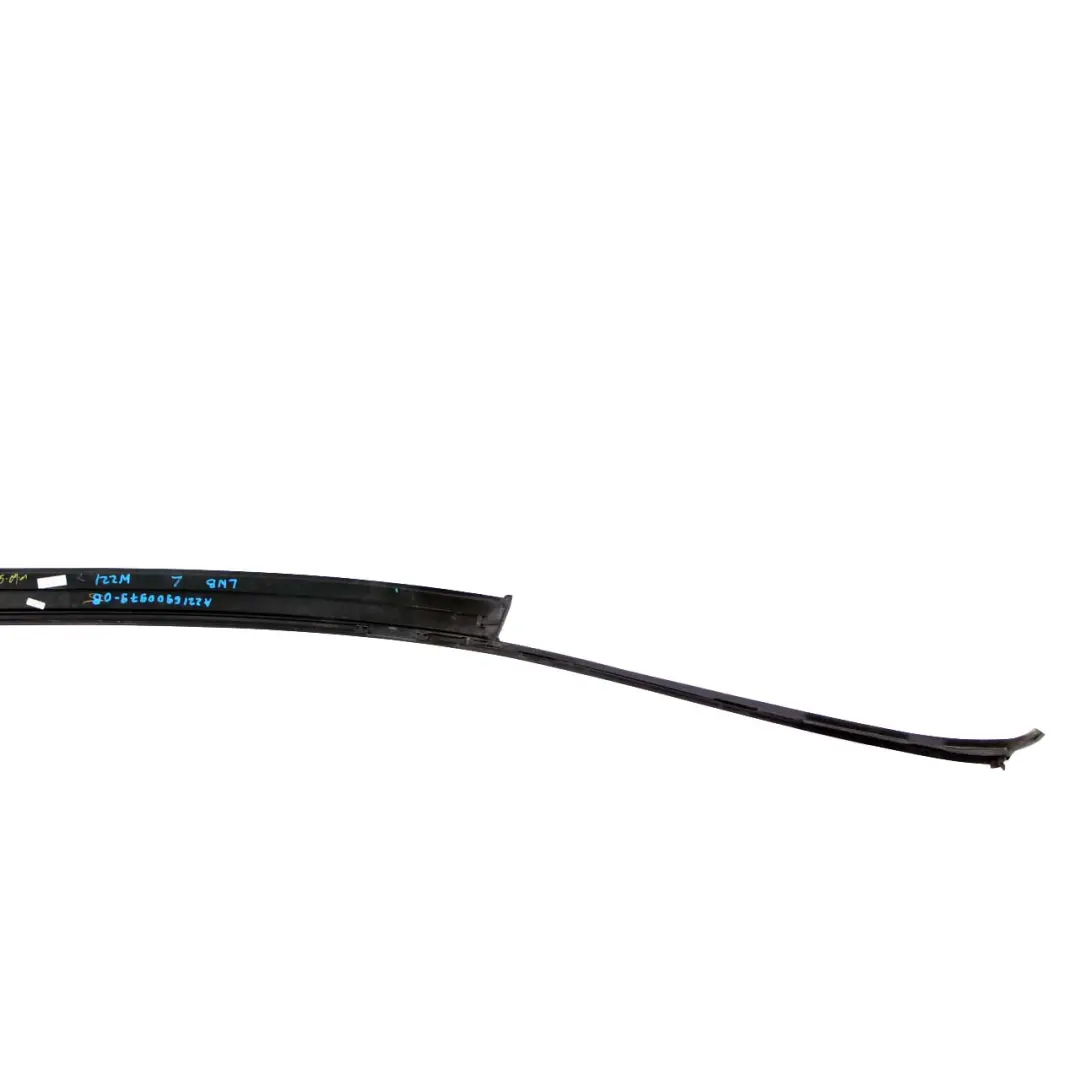Mercedes Benz S-Class W221 Left N/S Roof Moulding Trim Strip Obsidian Black 197 - SKU A2216900979-OB - Part number A2216900979