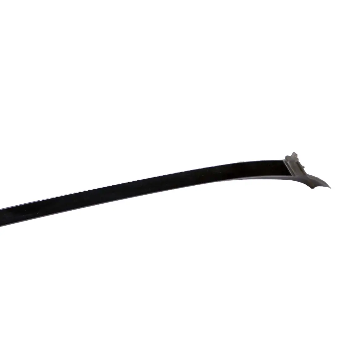 Mercedes Benz S-Class W221 Left N/S Roof Moulding Trim Strip Obsidian Black 197 - SKU A2216900979-OB - Part number A2216900979