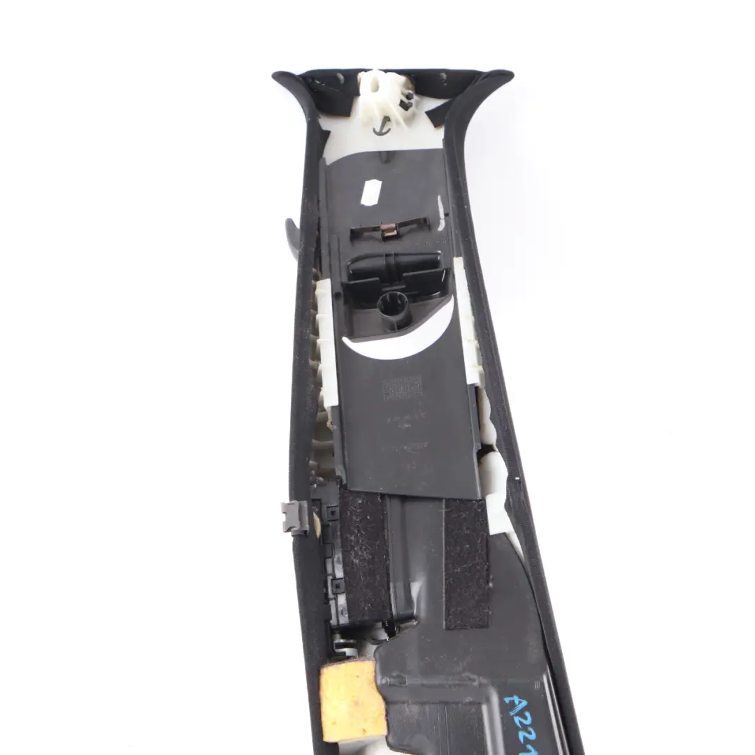 Trim Cover Right O/S B-Pillar Middle Trim Panel Black to Mercedes W221 with Part number A2216901226 Mercedes W221 Trim Cover Right O/S B-Pillar Middle Trim Panel Black - SKU A2216901226 - Part number A2216901226