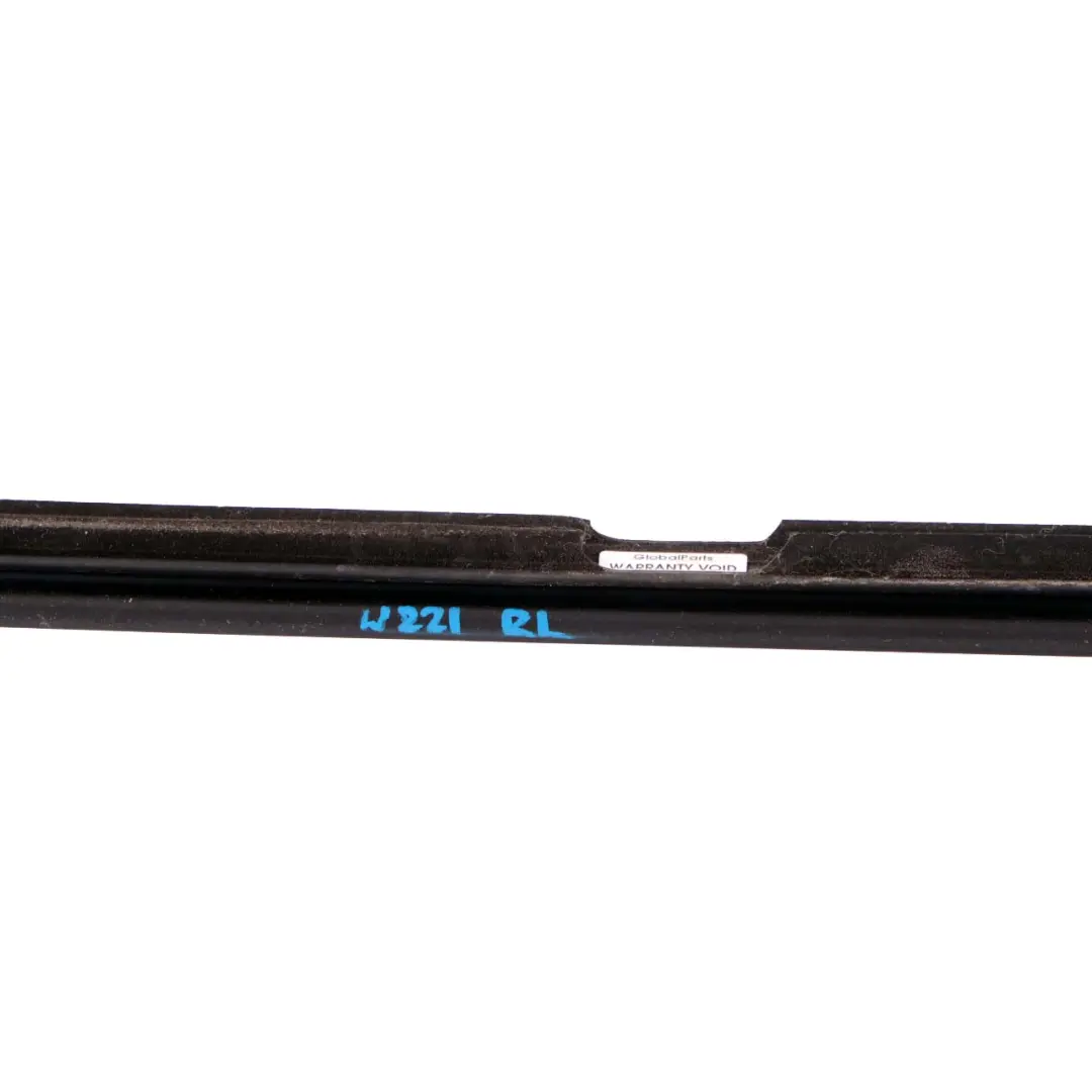 Larga trasera izquierda ventana puerta tira acabado Trim Chrome para Mercedes W221 con número de pieza A2216903780 Mercedes W221 Larga trasera izquierda ventana puerta tira acabado Trim Chrome - SKU A2216903780 - Número de pieza A2216903780