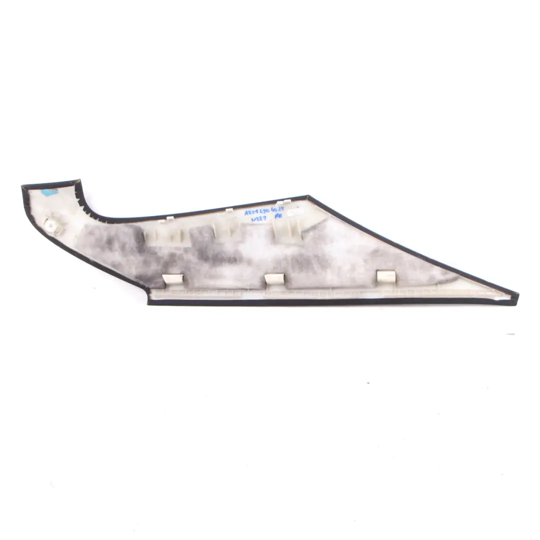 Mercedes W221 C-Pillar Trim Cover Rear Right O/S Lower Panel Black - SKU A2216904025 - Part number A2216904025