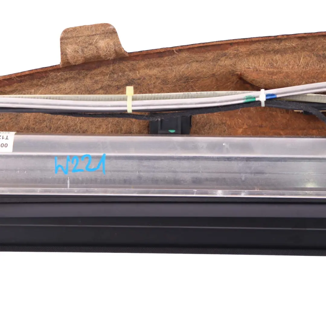 Mercedes W221 Elektrisches Heckrollo Paketablage Schwarz - SKU A2216904149 - Teilenummer A2216904149
