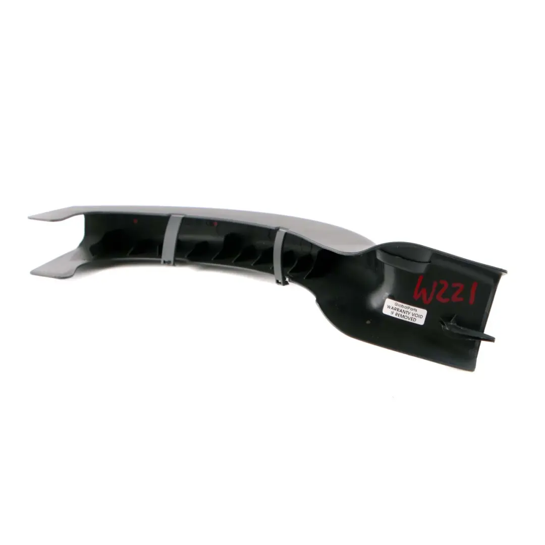 Mercedes W221 Kofferraumdeckel hinten rechts Scharnier Abdeckung schwarz - SKU A2216930217 - Teilenummer A2216930217