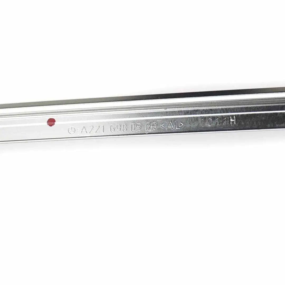  Window Frame Strip Mercedes W221 Rear Left N/S Door Window Rail Chrome - SKU A2216980580 - Part number A2216980580