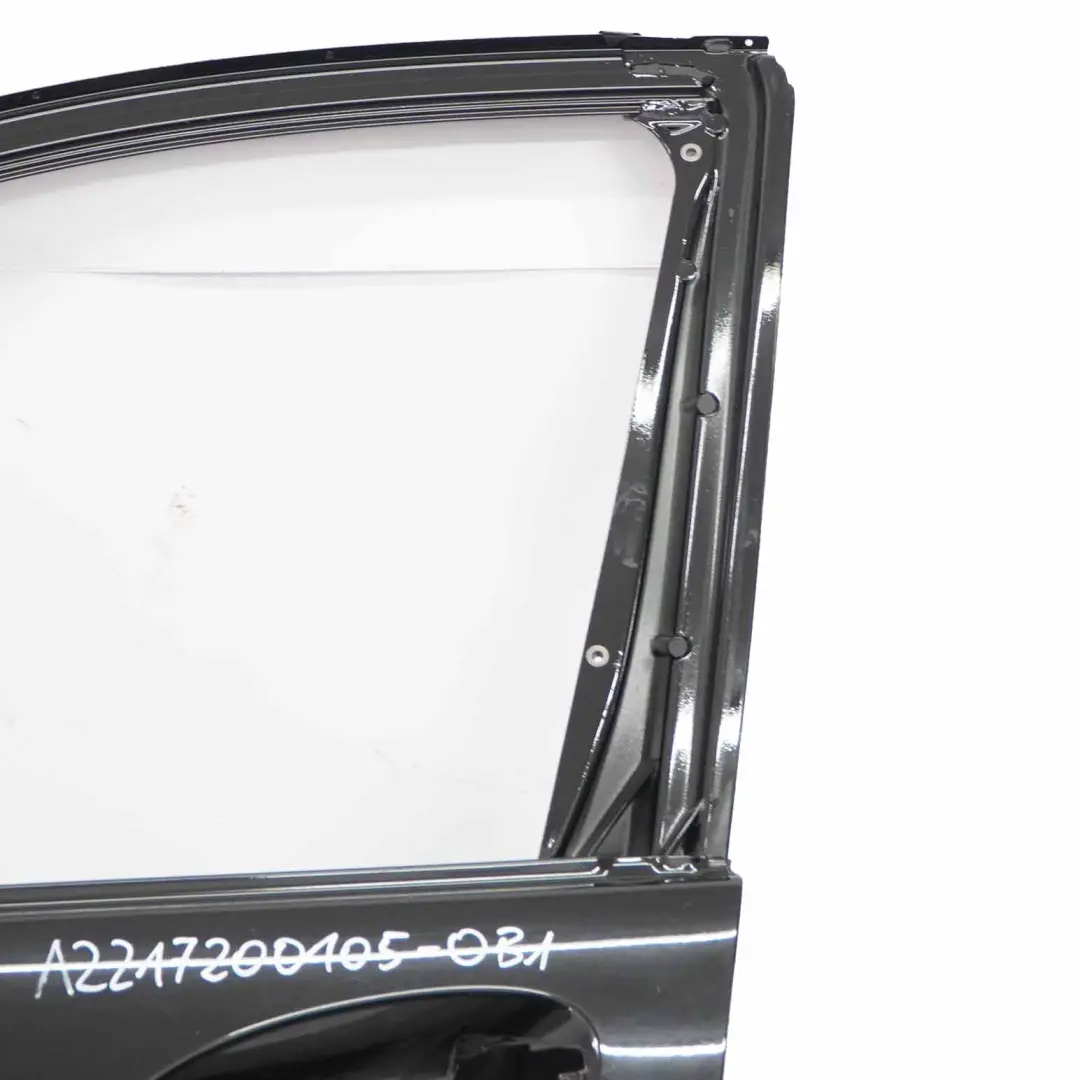 Door Front Left N/S S-Class Obsidian Black Metallic - 197 to Mercedes W221 with Part number A2217200105 Mercedes W221 Door Front Left N/S S-Class Obsidian Black Metallic - 197 - SKU A2217200105-OB1 - Part number A2217200105