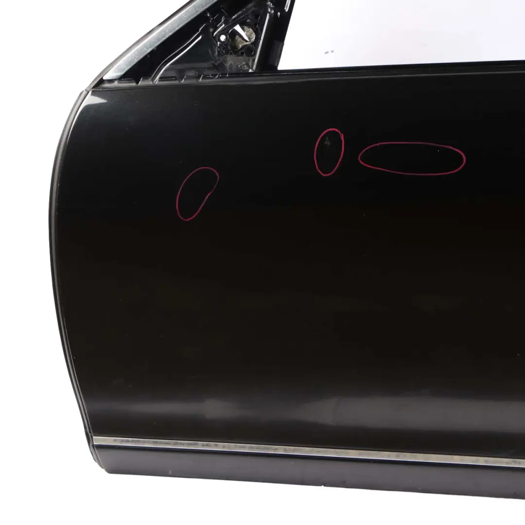 Mercedes-Benz S-Class W221 Door Front Left N/S Obsidian Black Metallic - 197 to with Part number A2217200105 Mercedes-Benz S-Class W221 Door Front Left N/S Obsidian Black Metallic - 197 - SKU A2217200105-OB - Part number A2217200105