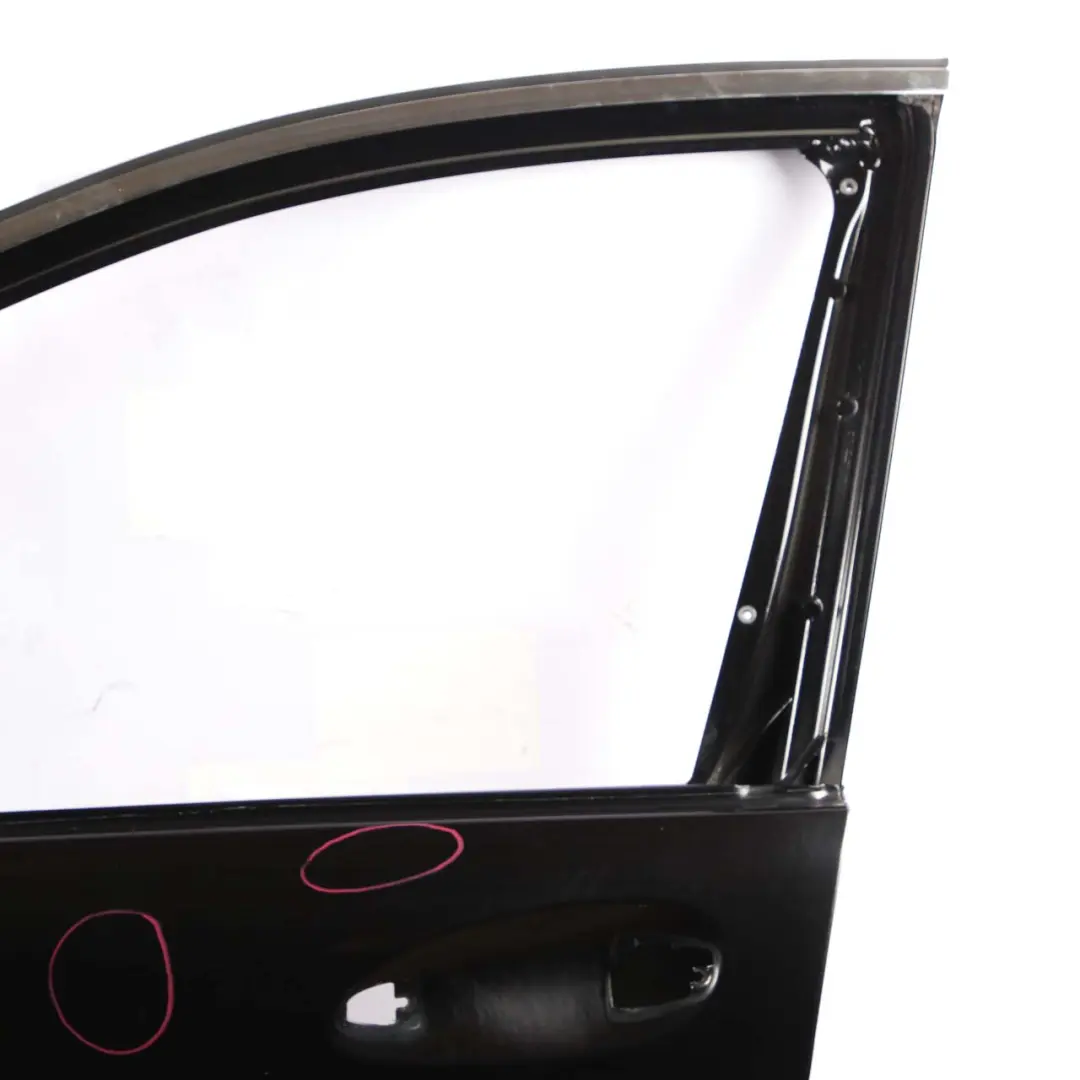  Mercedes-Benz S-Class W221 Door Front Left N/S Obsidian Black Metallic - 197 - SKU A2217200105-OB - Part number A2217200105