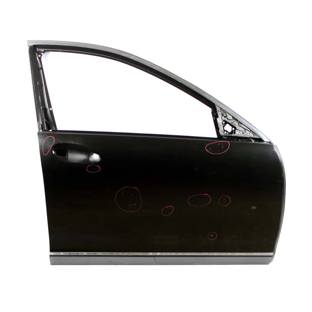 Mercedes-Benz S-Class W221 Door Front Right O/S Obsidian Black Metallic - 197 to with Part number A2217200205 Mercedes-Benz S-Class W221 Door Front Right O/S Obsidian Black Metallic - 197 - SKU A2217200205-OB - Part number A2217200205