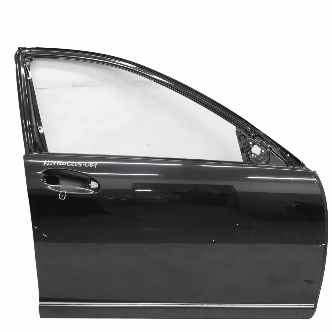 Mercedes W221 Drzwi Prawy Przód Obsidian Black 197 - SKU A2217200205-OB1 - Numer Części A2217200205