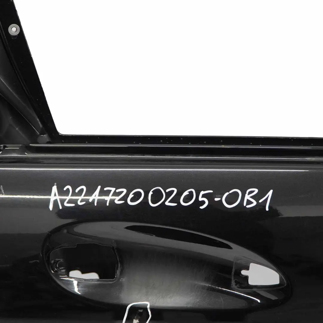 Mercedes W221 Puerta Delantera Derecha Clase S Negro Obsidiana Metalizado - 197 - SKU A2217200205-OB1 - Número de pieza A2217200205